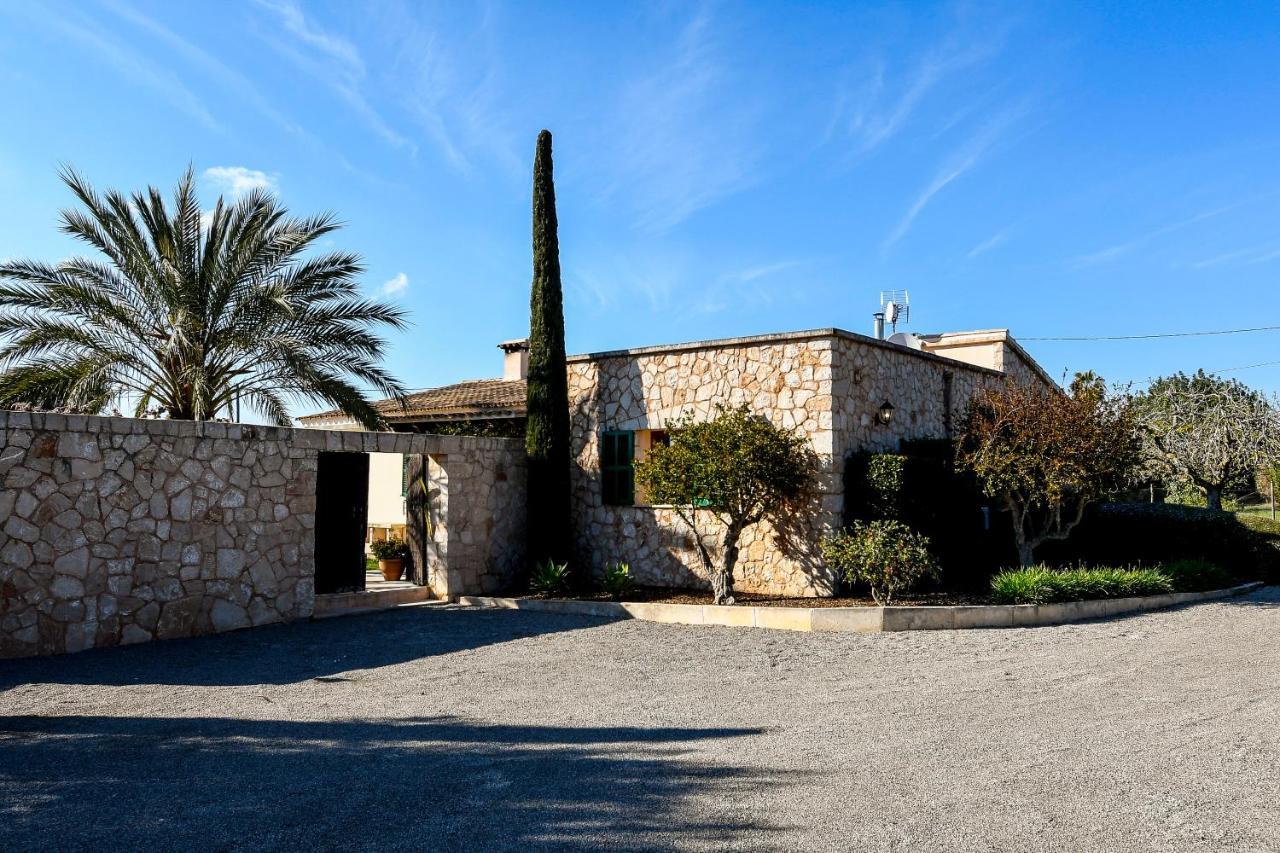 Moderne Finca Can Vicento - Heizung - Pizzaofen بورتو كريستو المظهر الخارجي الصورة